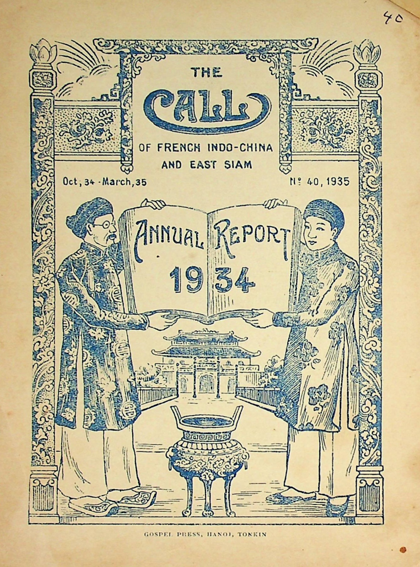 The Call of French Indo-China and East Siam