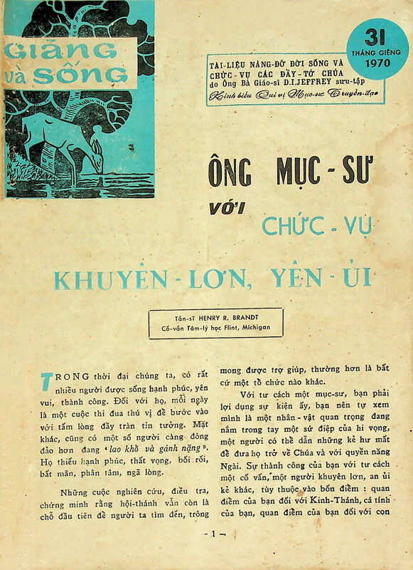 Giảng và Sống 31