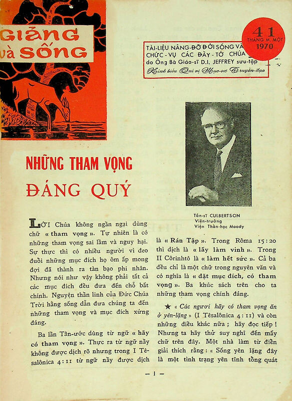 Giảng và Sống 41