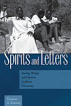 Spirits and Letters