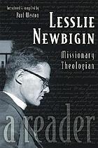 Lesslie Newbigin