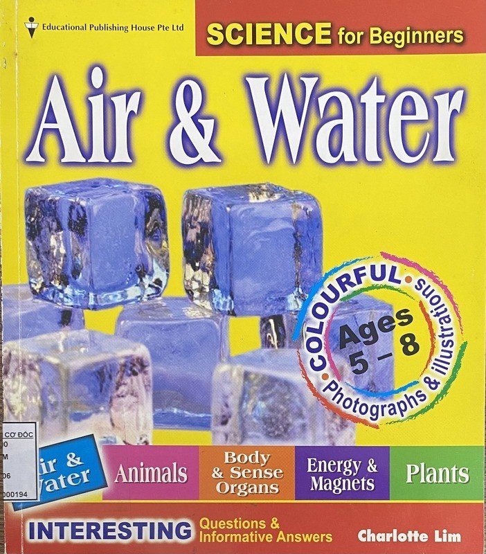 Science for Beginners: Air&Water - Ages 5-8